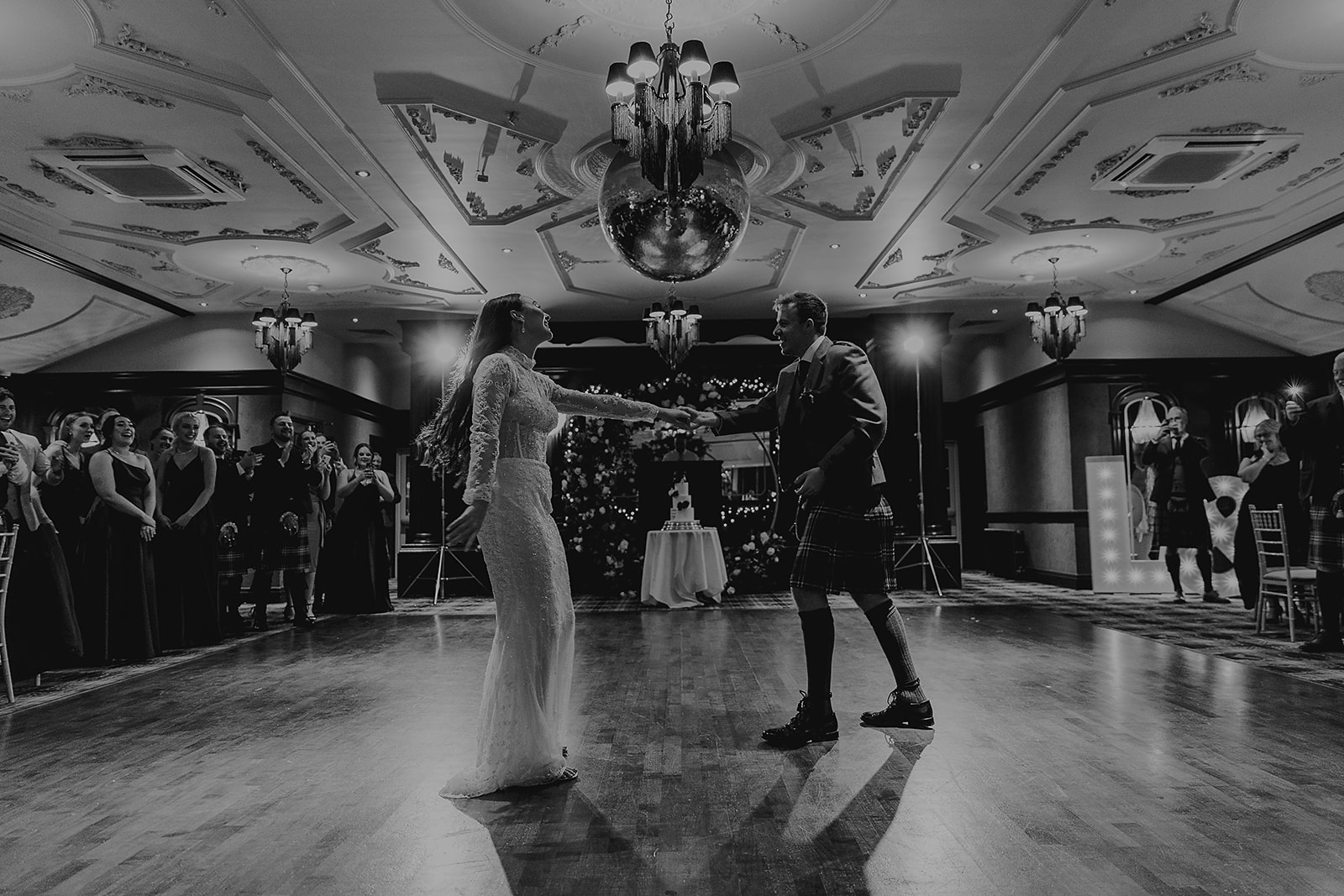 Cornhill Castle Wedding First Dance Photography