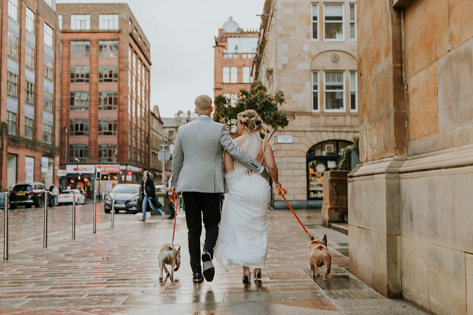 Young Couple Just Married at Citation in Glasgow