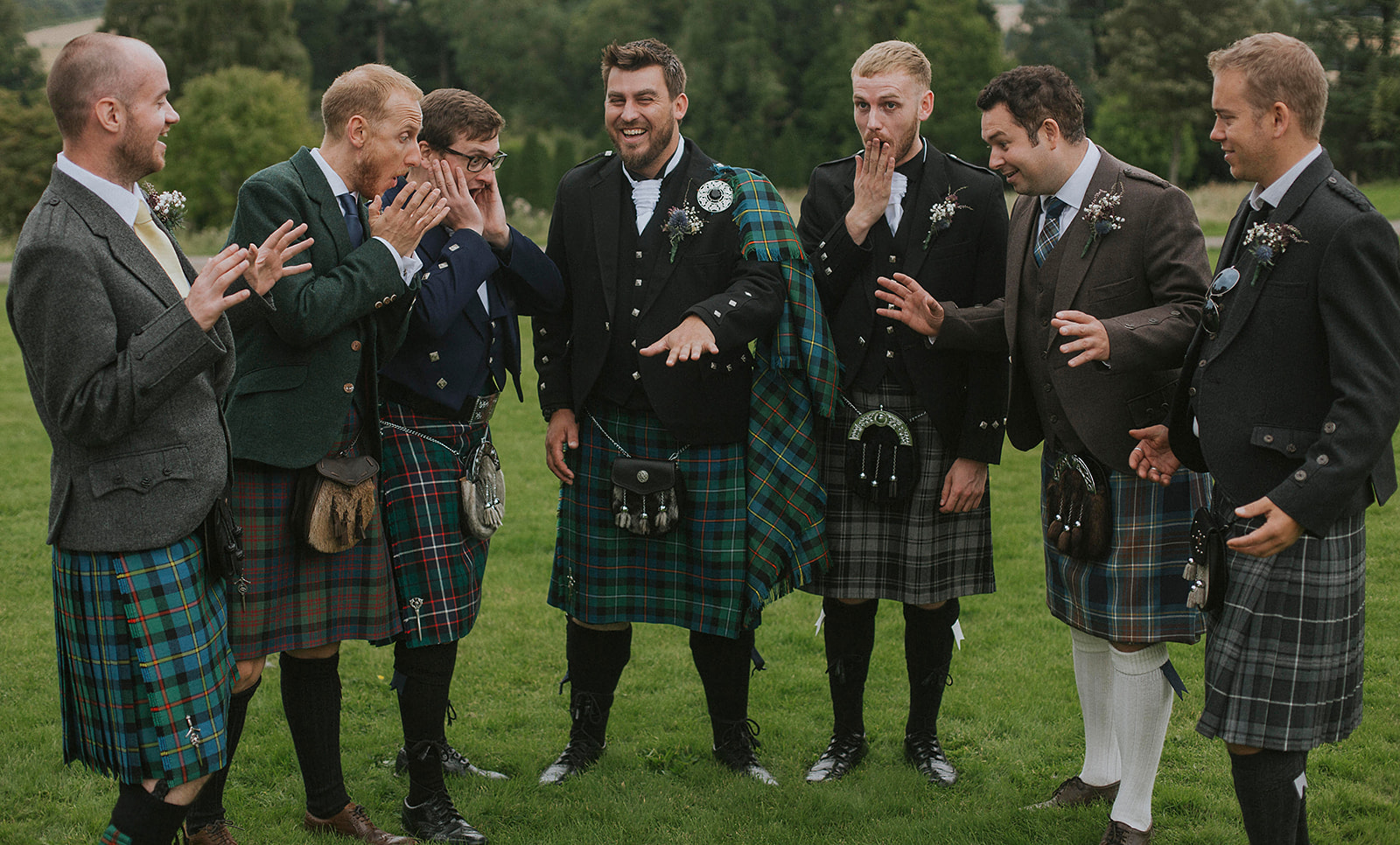 Minaglie and Ben Fingask Castle Wedding Perth 00040