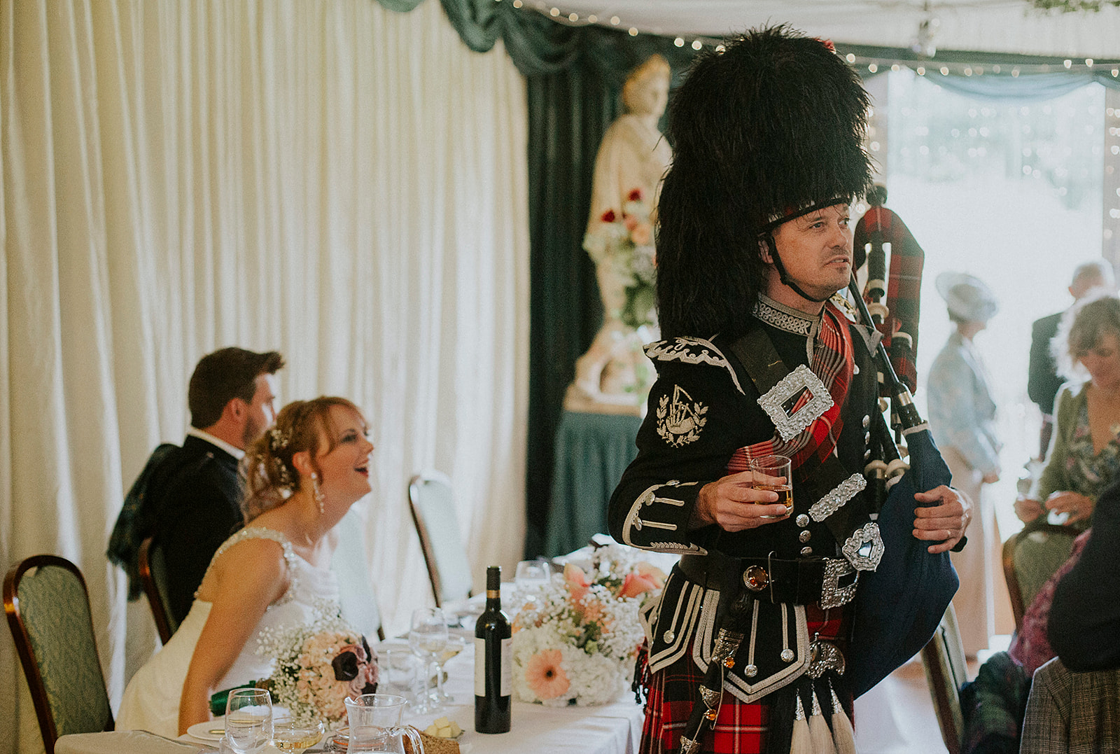 Minaglie and Ben Fingask Castle Wedding Perth 00045