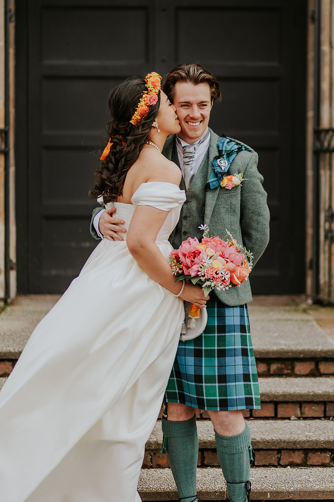 Andrea and Sam St Lukes Wedding Glasgow 00028