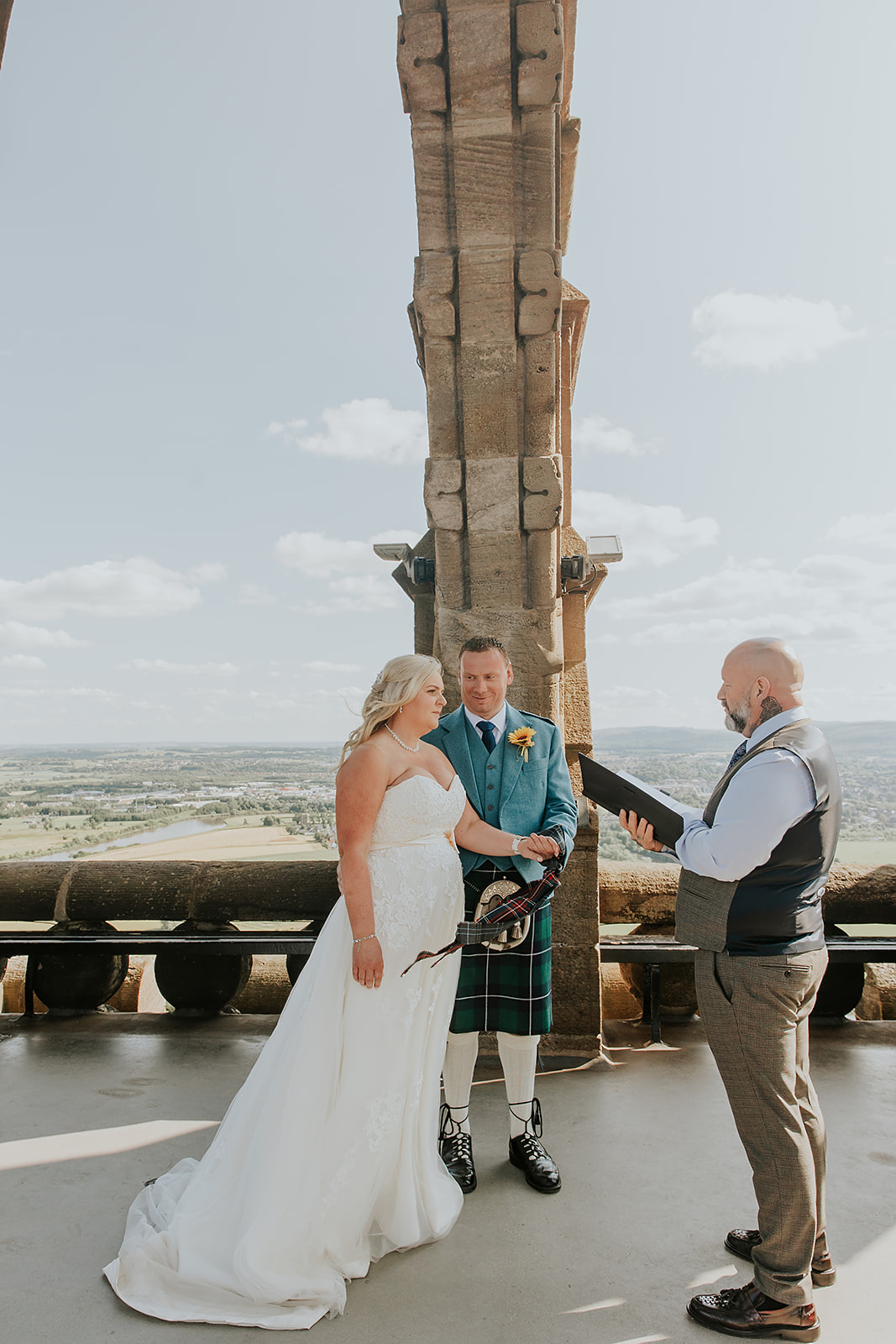 Claire Hughes and Andy Irvine The National Wallace Monument Abbey Craig Hillfoots Rd Stirling FK9 5LF UK00015