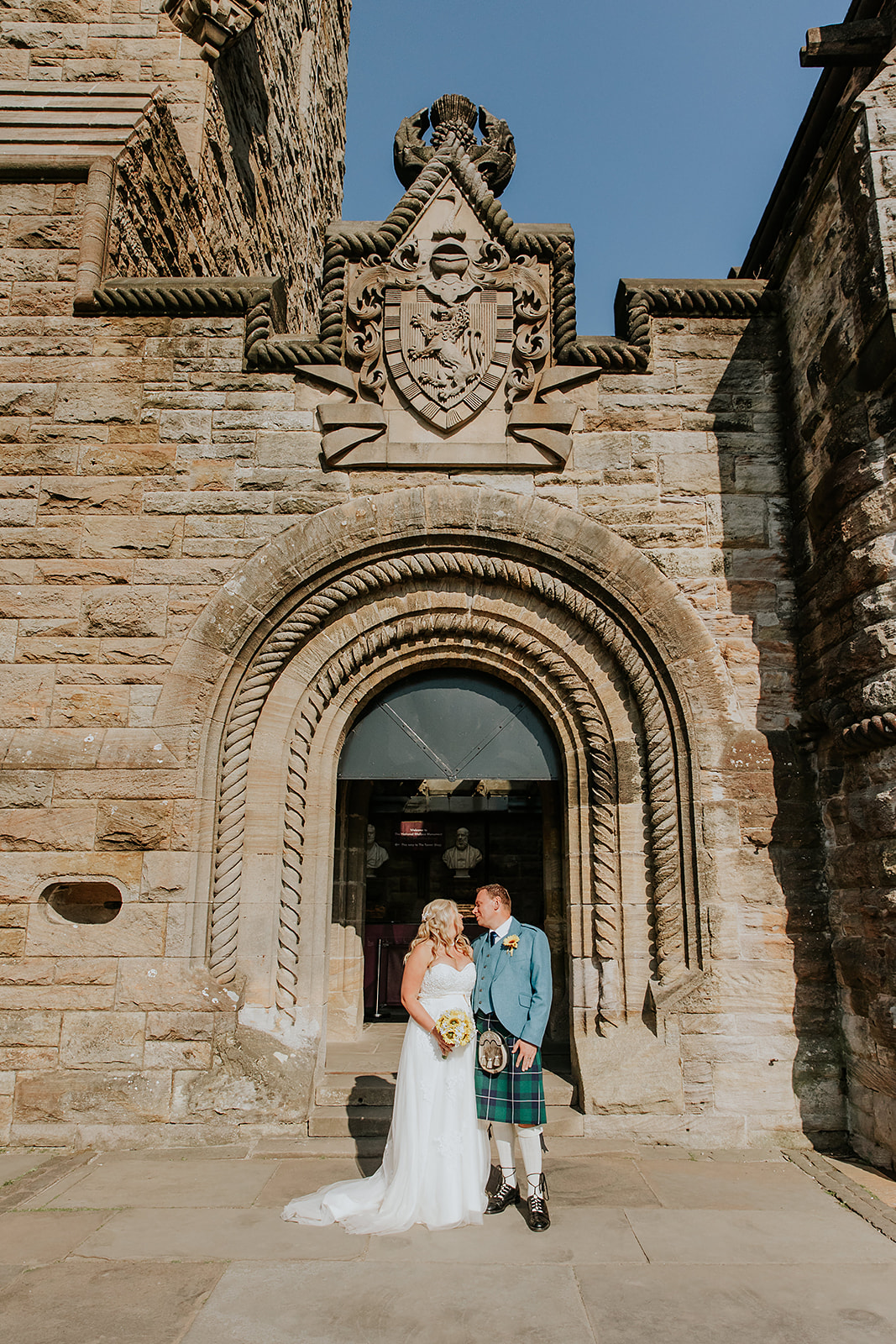 Claire Hughes and Andy Irvine The National Wallace Monument Abbey Craig Hillfoots Rd Stirling FK9 5LF UK00035