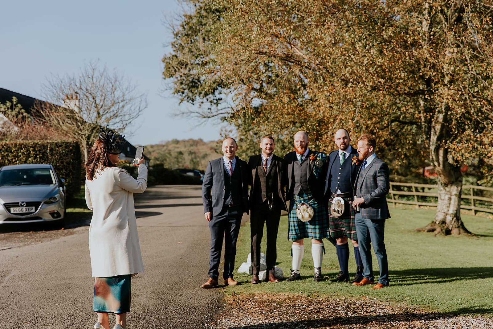 Rhona and Colin Wedding Dalduff Wedding Day Photographer00028