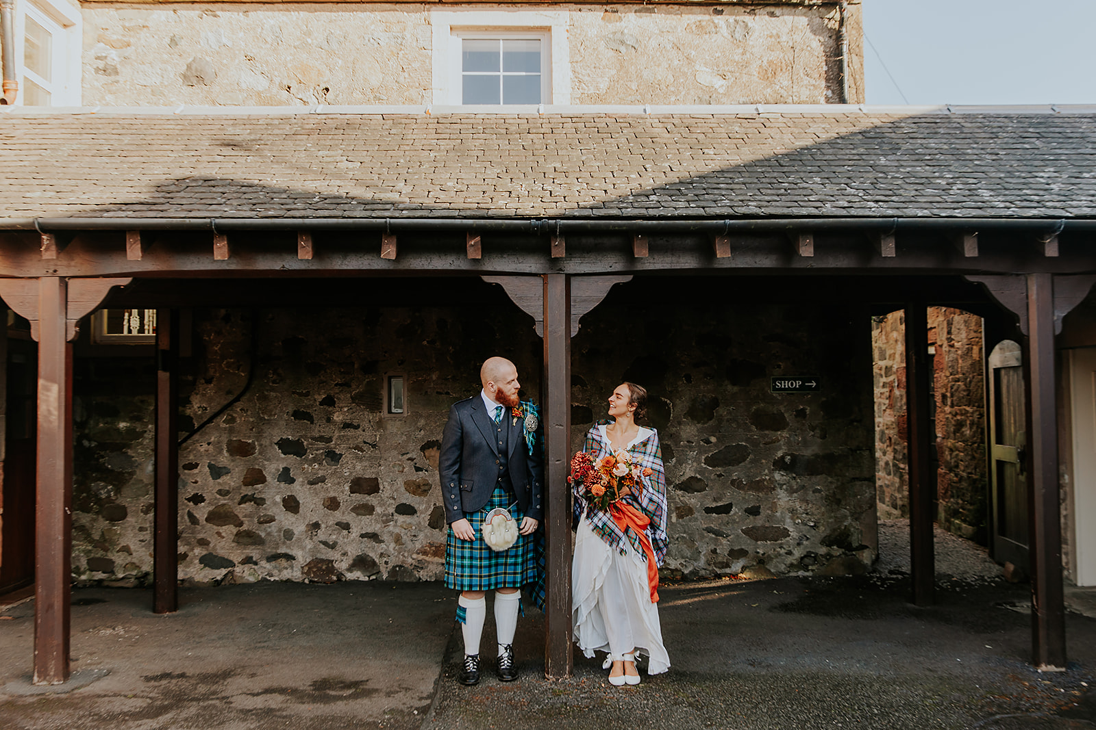 Rhona and Colin Wedding Dalduff Wedding Day Photographer00045