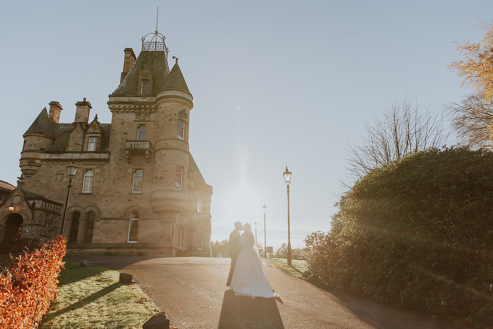 Emma and Chris Berry Cornhill Castle Winter Wedding 00035