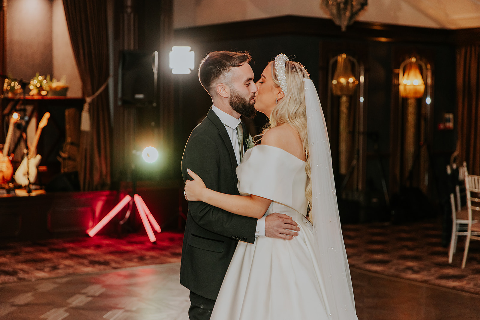 Emma and Chris Berry Cornhill Castle Winter Wedding 00053