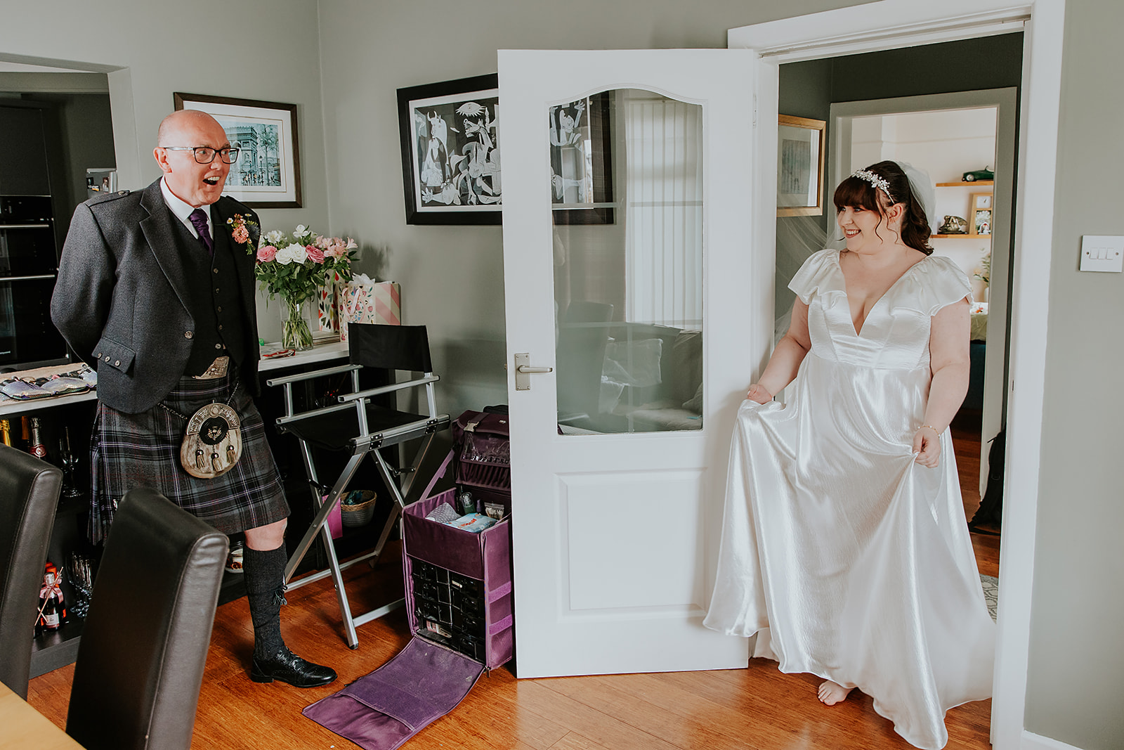 Heather and Euan Engine Works Wedding Glasgow Photography00013