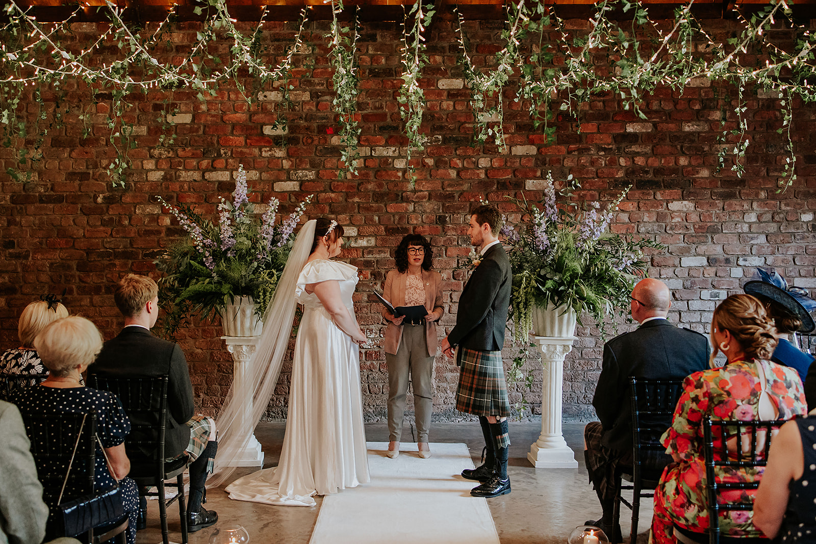 Heather and Euan Engine Works Wedding Glasgow Photography00034