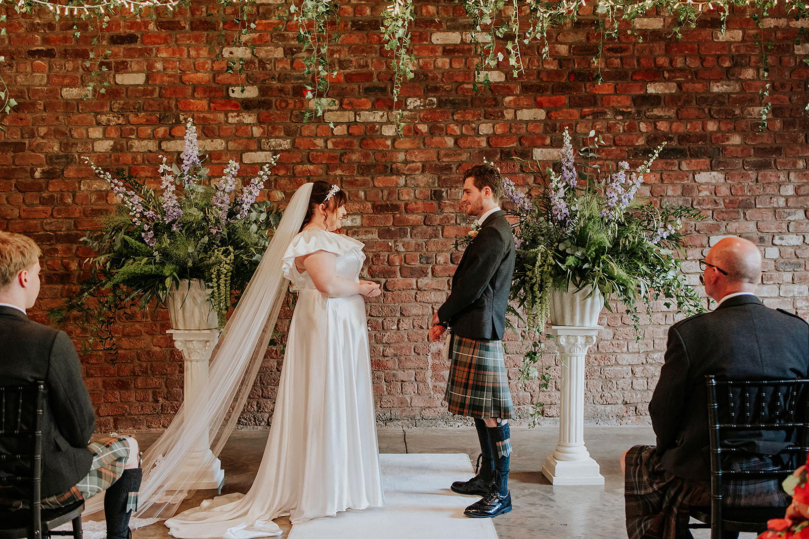 Heather and Euan Engine Works Wedding Glasgow Photography00042