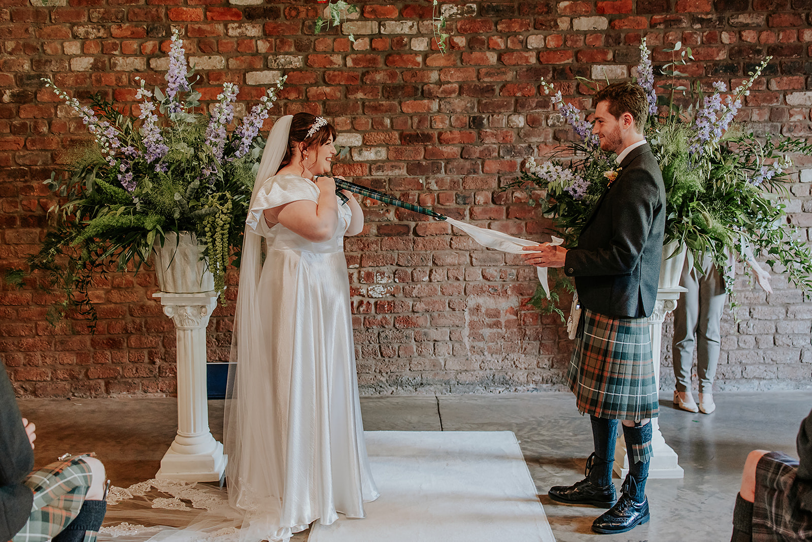 Heather and Euan Engine Works Wedding Glasgow Photography00044