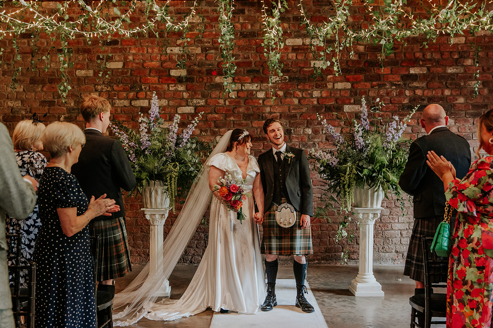 Heather and Euan Engine Works Wedding Glasgow Photography00048