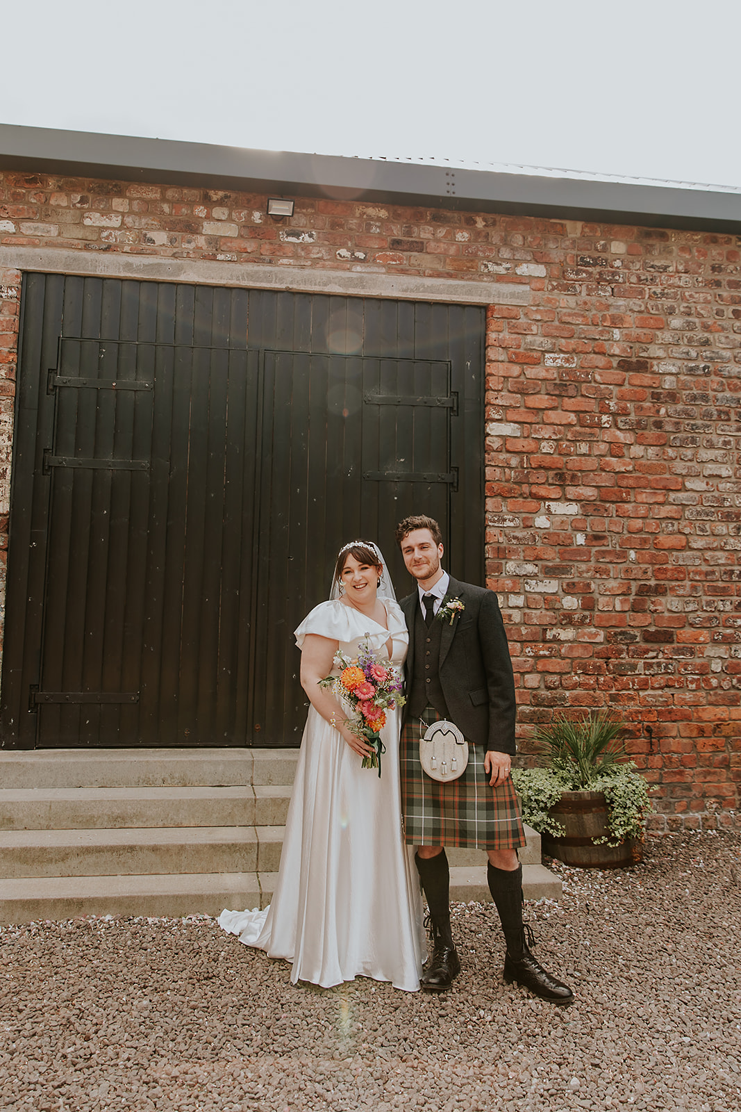 Heather and Euan Engine Works Wedding Glasgow Photography00056