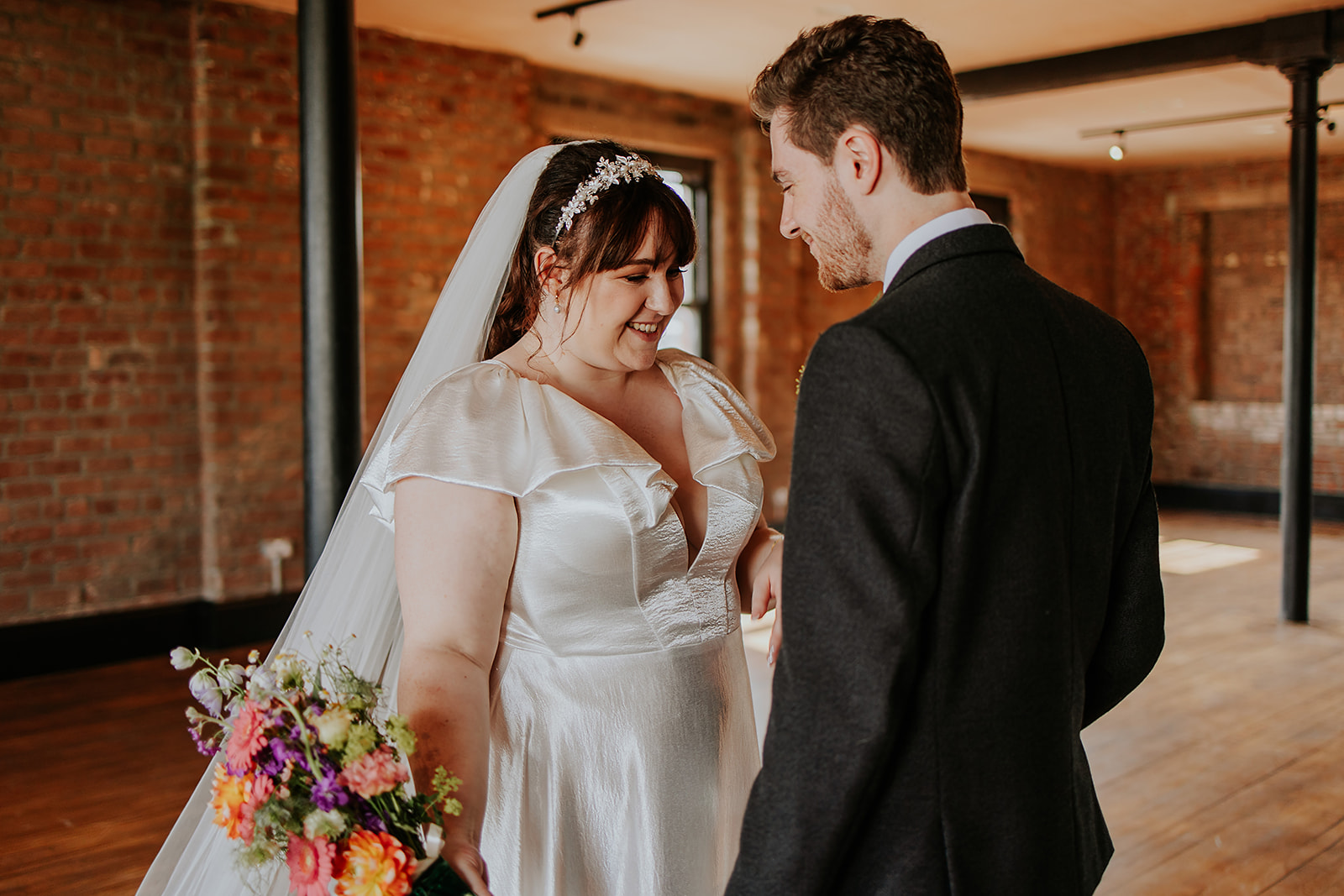 Heather and Euan Engine Works Wedding Glasgow Photography00072