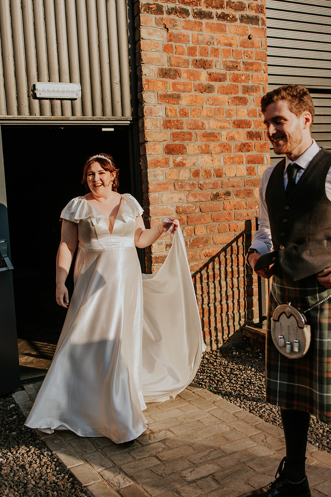 Heather and Euan Engine Works Wedding Glasgow Photography00089