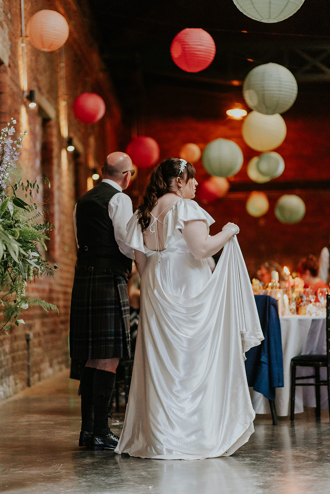 Heather and Euan Engine Works Wedding Glasgow Photography00098