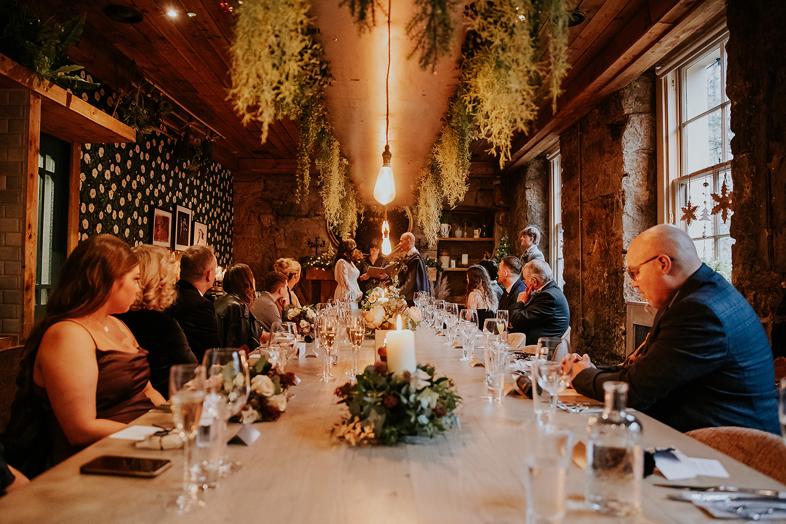 June and Ian The Bothy Wedding 00022