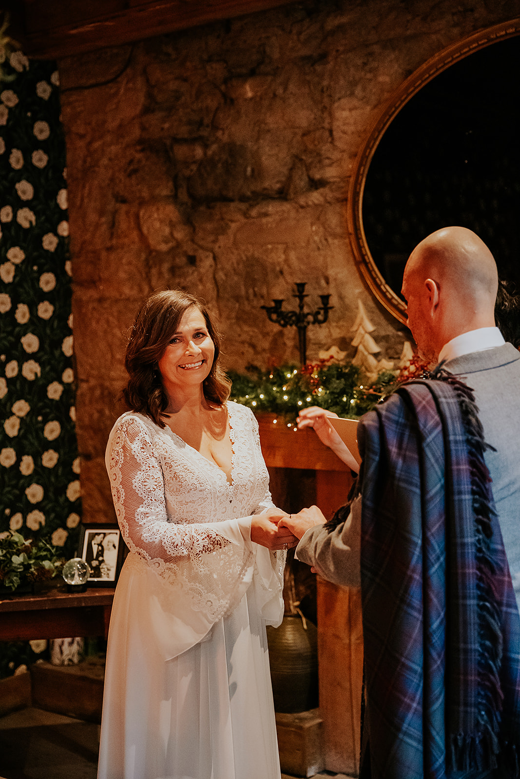 June and Ian The Bothy Wedding 00027