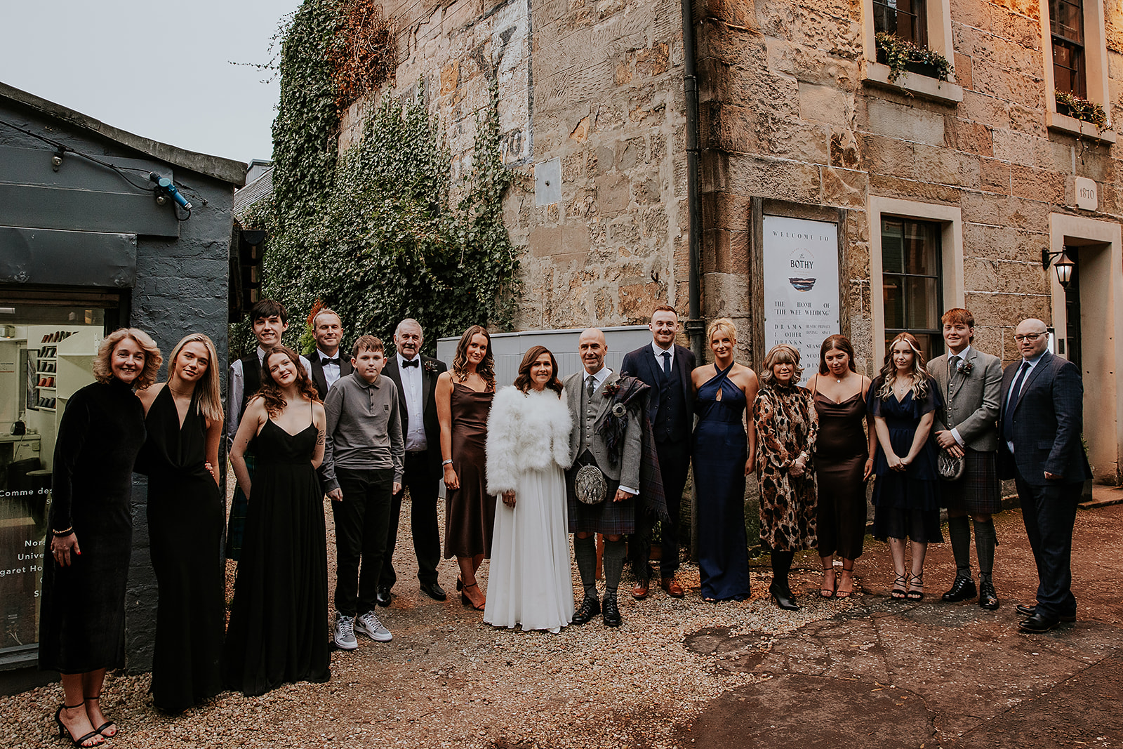 June and Ian The Bothy Wedding 00032