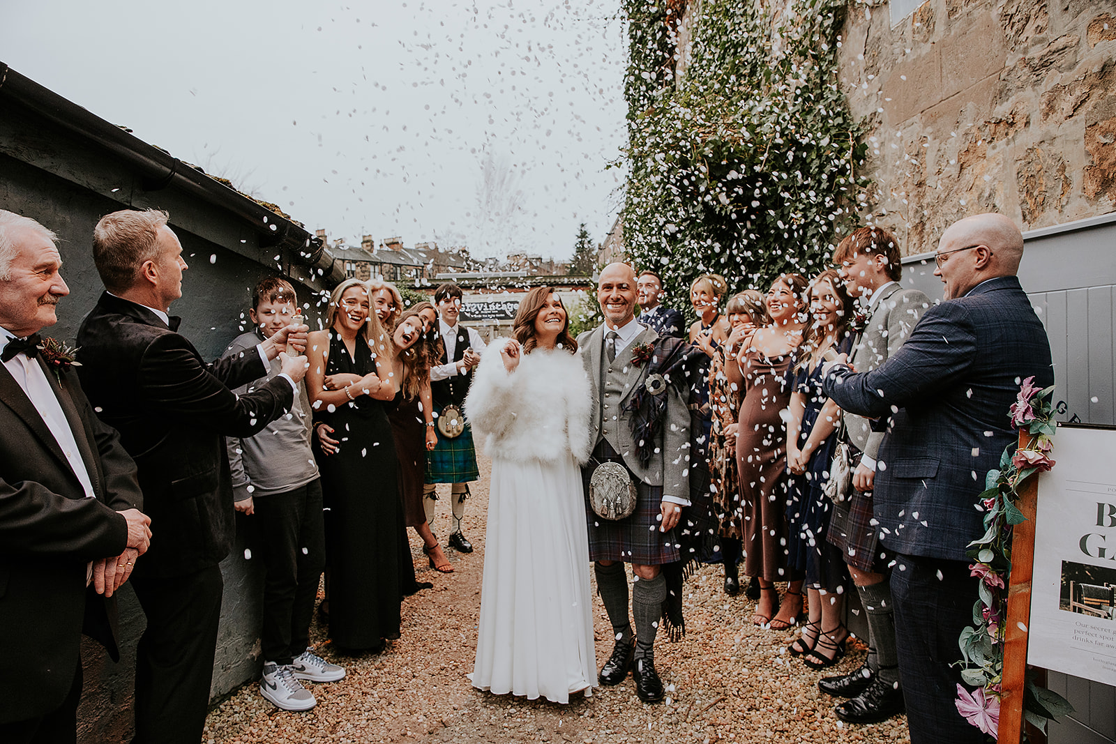 June and Ian The Bothy Wedding 00033