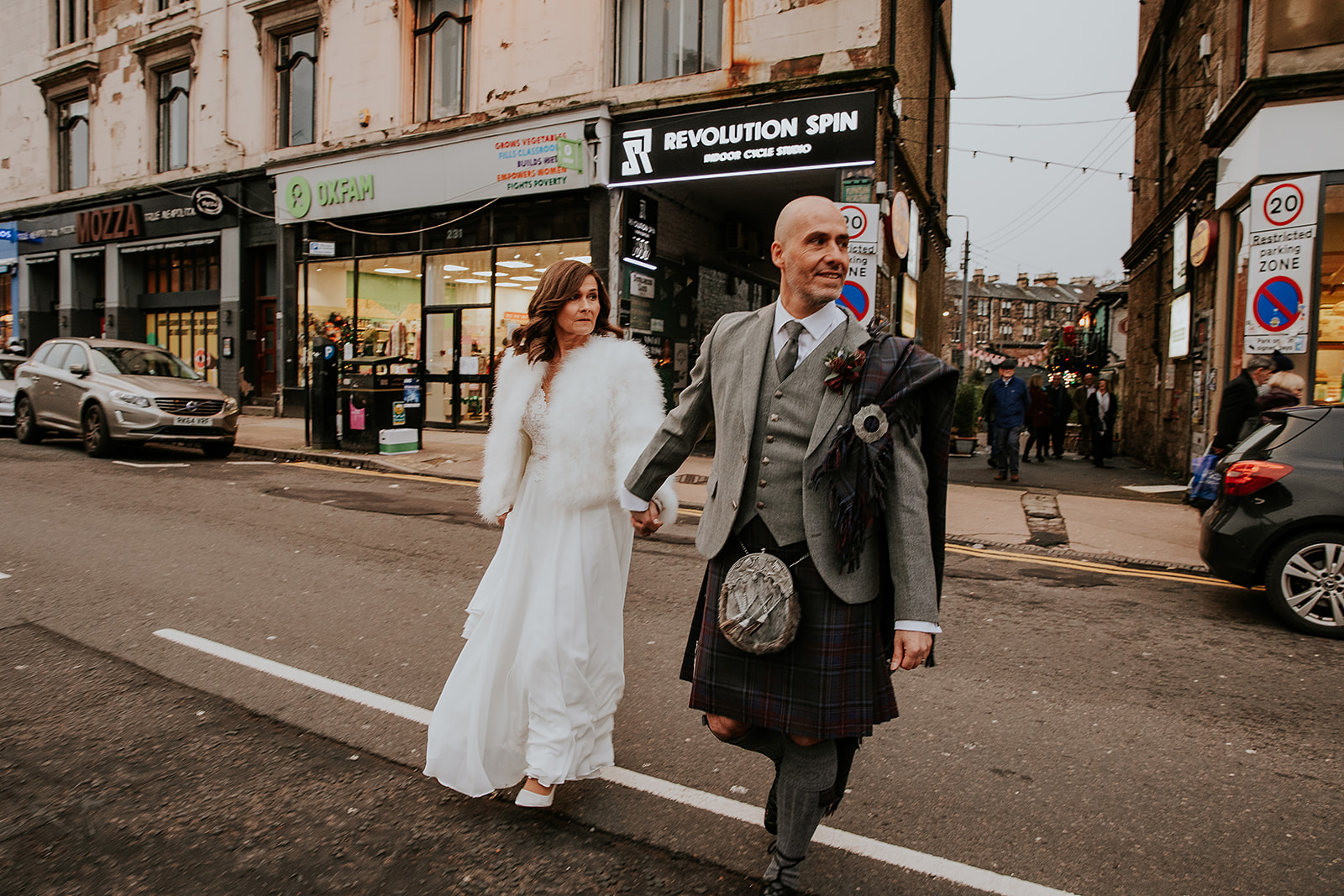 June and Ian The Bothy Wedding 00036