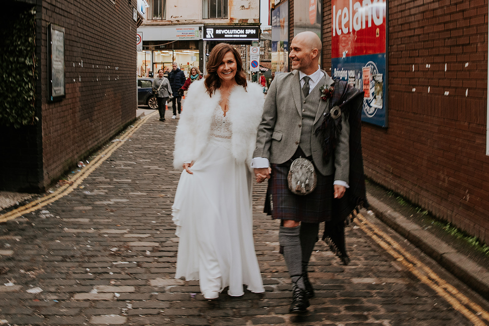 June and Ian The Bothy Wedding 00037