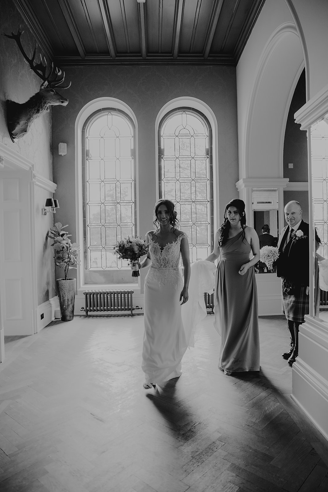 Lauren and John Cornhill Castle Scottish Wedding Photographer00013