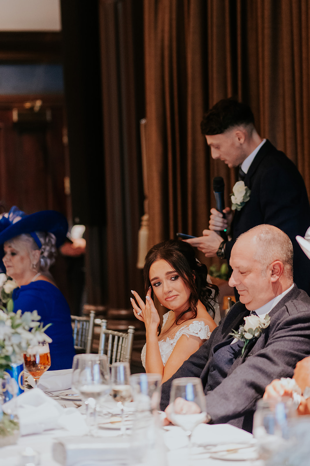 Lauren and John Cornhill Castle Scottish Wedding Photographer00048