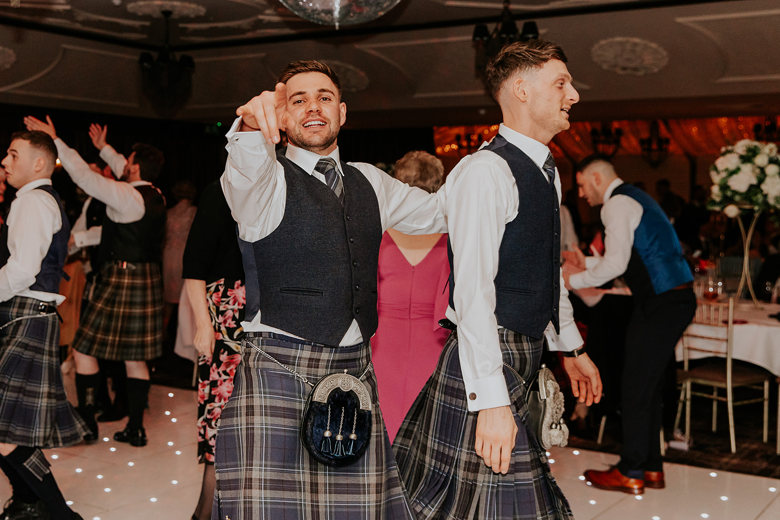 Lauren and John Cornhill Castle Scottish Wedding Photographer00063