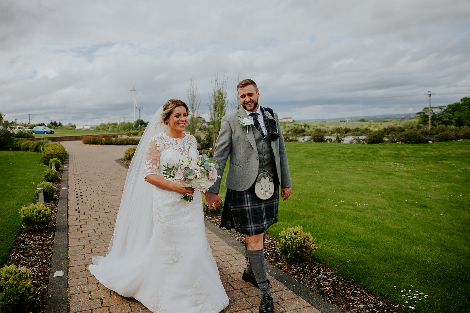 Lauren and Paul Radstone Hotel  3 Ayr Rd Shawsburn Larkhall ML9 2TZ 00038