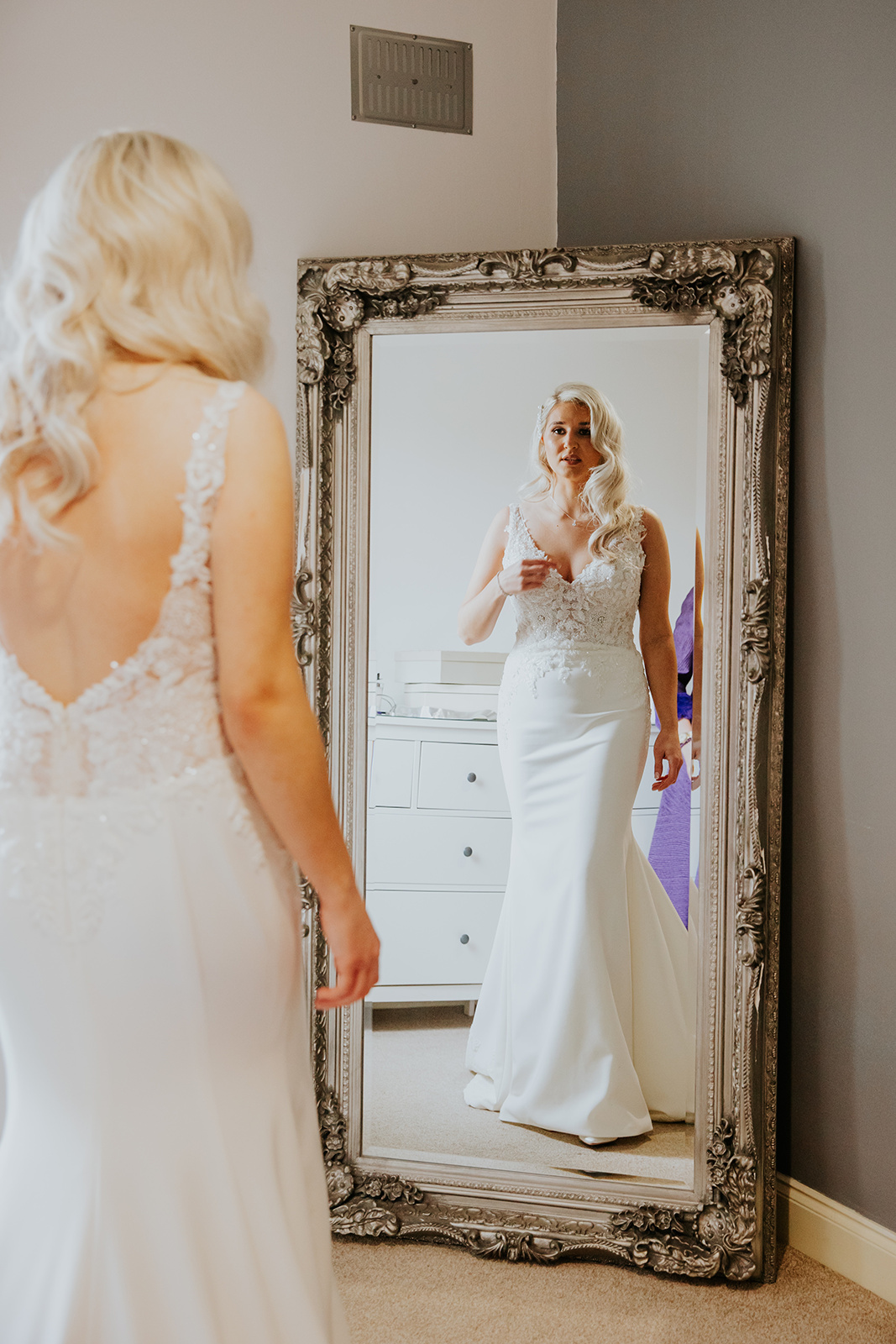 Maria and Martin Wedding Day Boclair House Hotel Glasgow 5th of February 2023 -00023