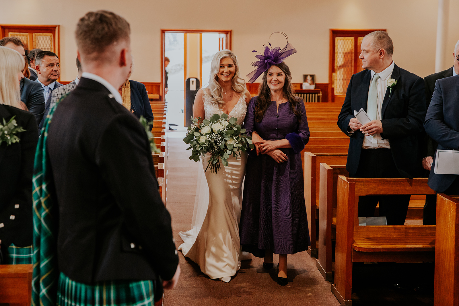 Maria and Martin Wedding Day Boclair House Hotel Glasgow 5th of February 2023 -00040