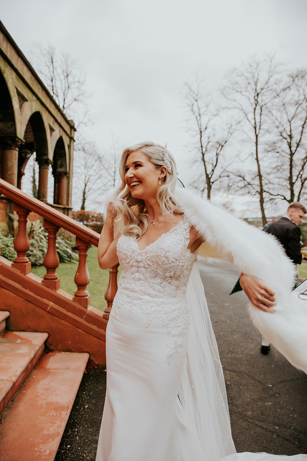 Maria and Martin Wedding Day Boclair House Hotel Glasgow 5th of February 2023 -00076
