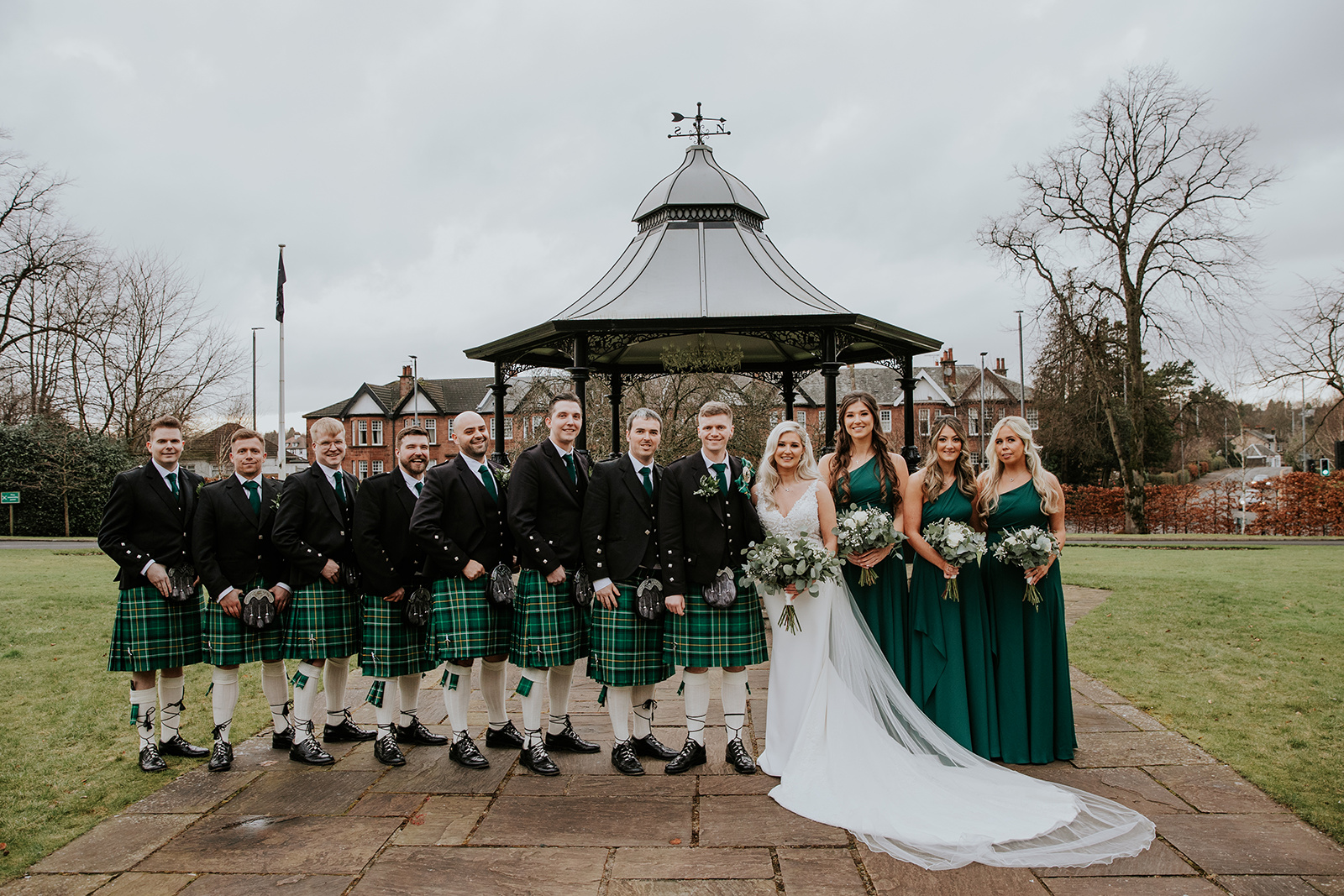Maria and Martin Wedding Day Boclair House Hotel Glasgow 5th of February 2023 -00083
