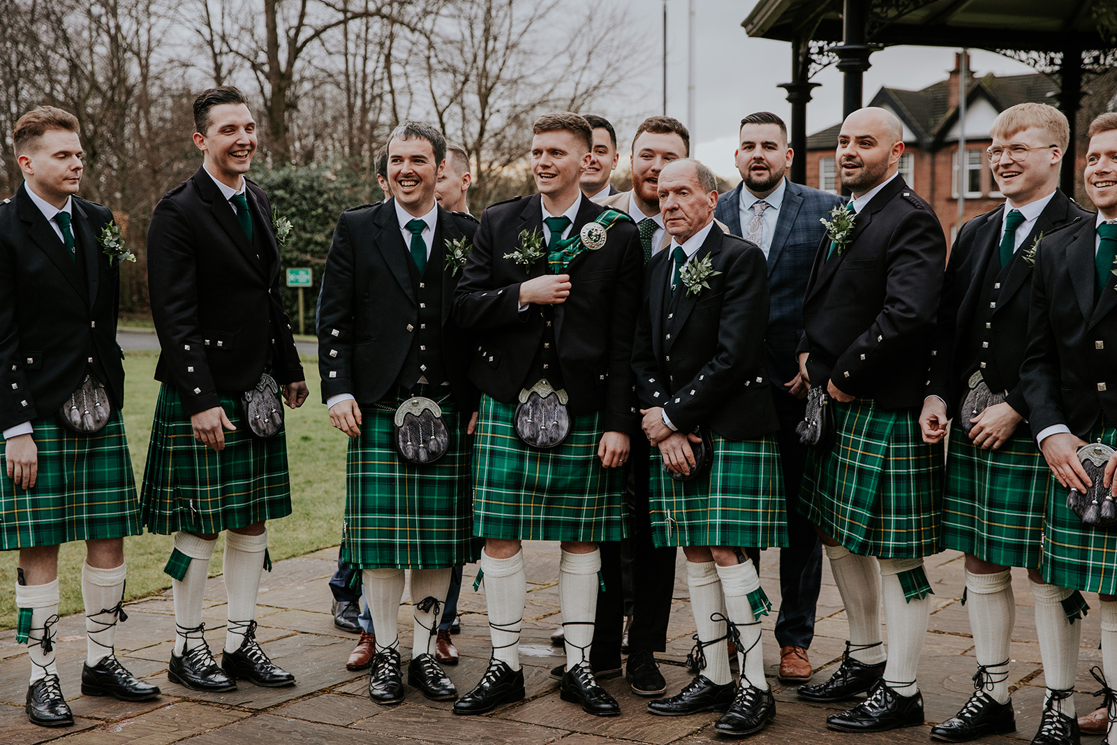 Maria and Martin Wedding Day Boclair House Hotel Glasgow 5th of February 2023 -00085