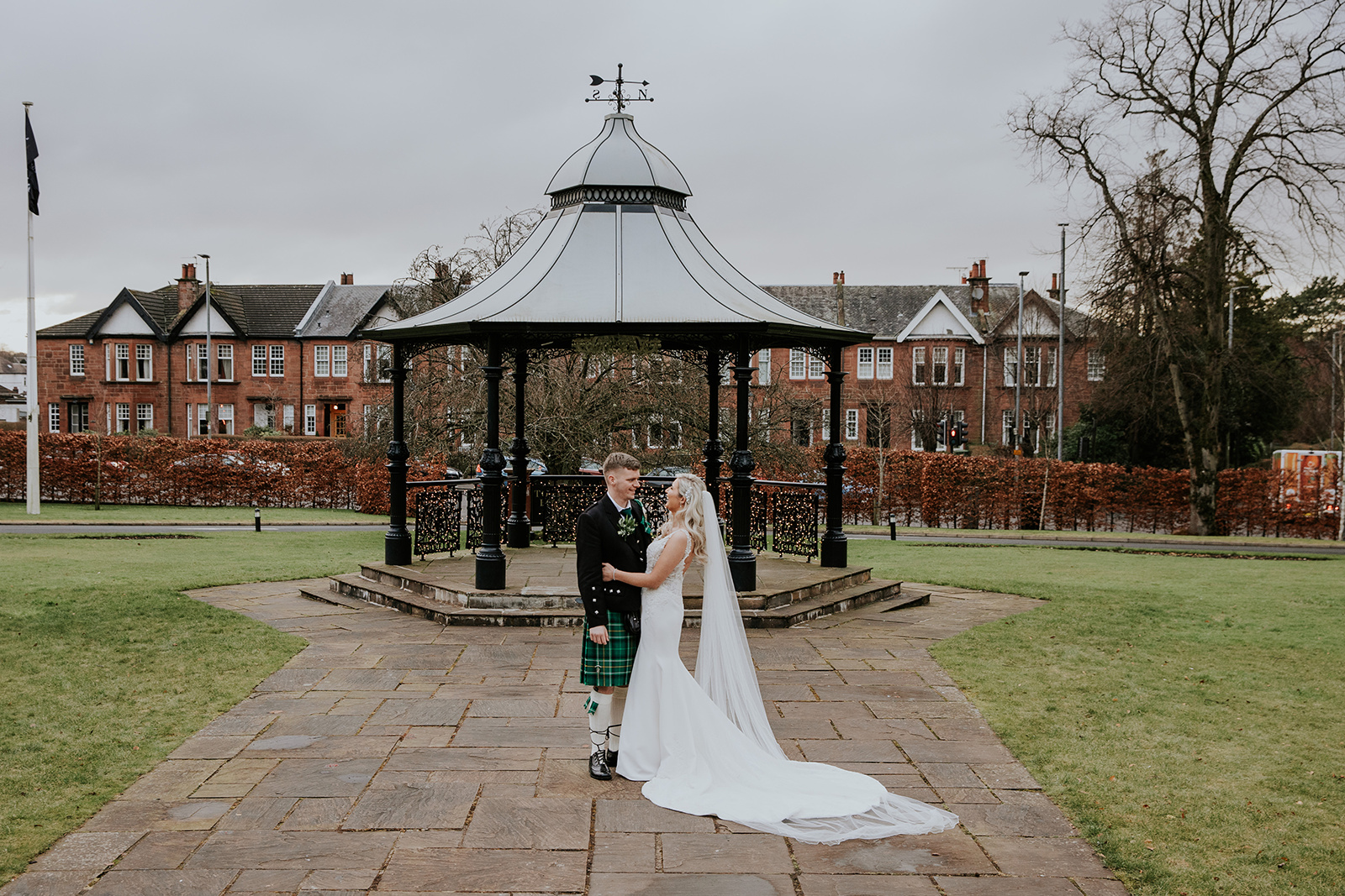 Maria and Martin Wedding Day Boclair House Hotel Glasgow 5th of February 2023 -00086