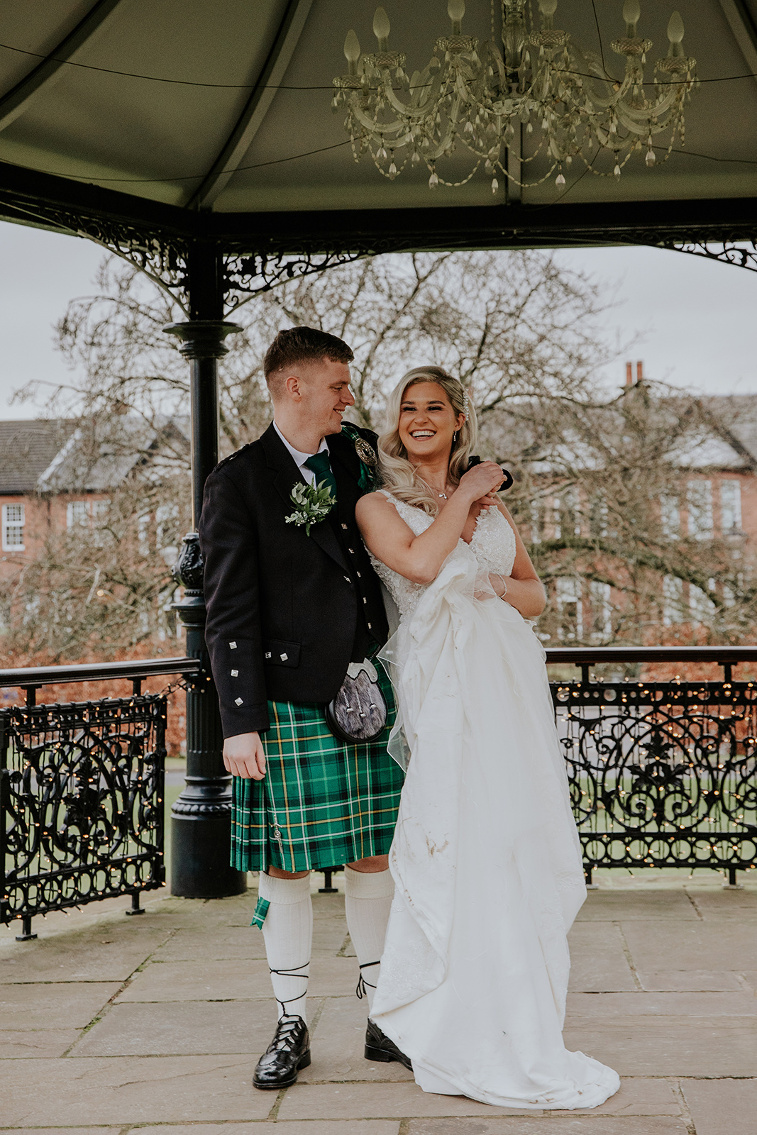 Maria and Martin Wedding Day Boclair House Hotel Glasgow 5th of February 2023 -00088