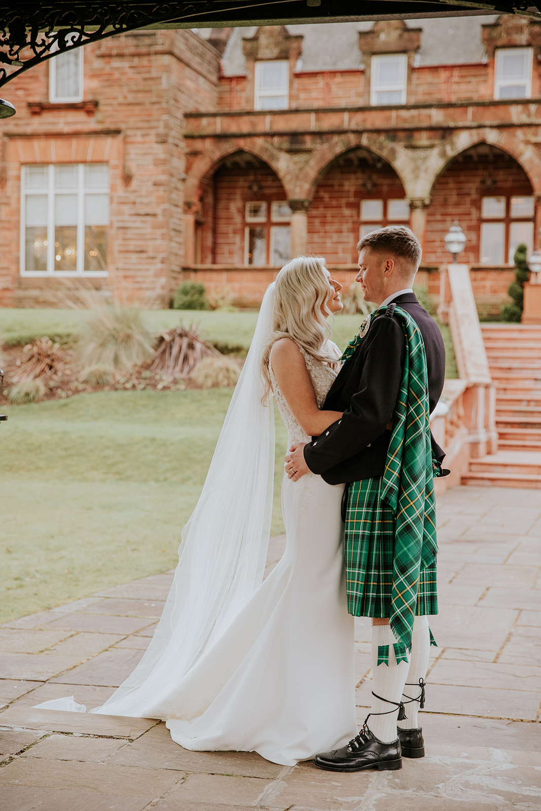 Maria and Martin Wedding Day Boclair House Hotel Glasgow 5th of February 2023 -00091