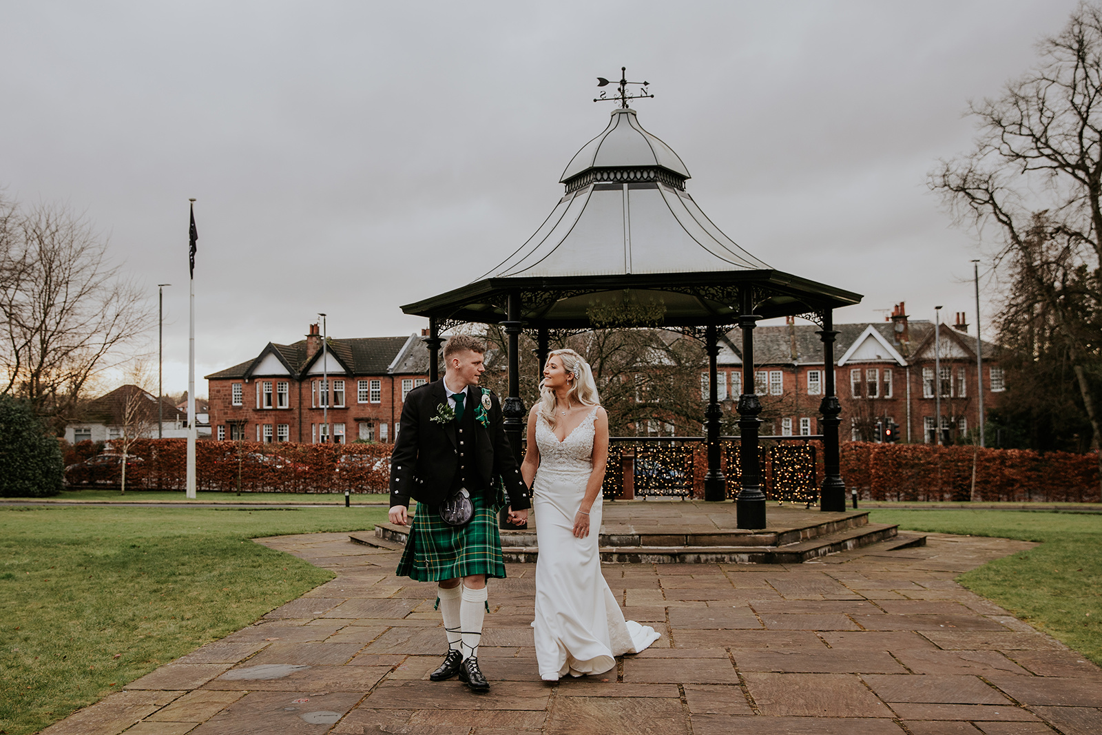Maria and Martin Wedding Day Boclair House Hotel Glasgow 5th of February 2023 -00093