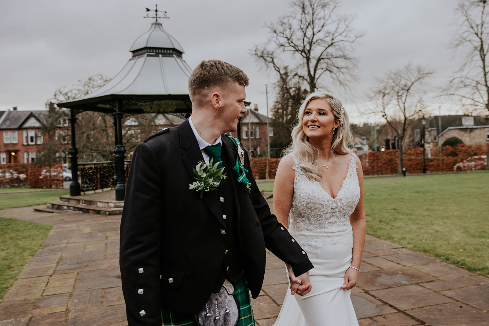 Maria and Martin Wedding Day Boclair House Hotel Glasgow 5th of February 2023 -00094
