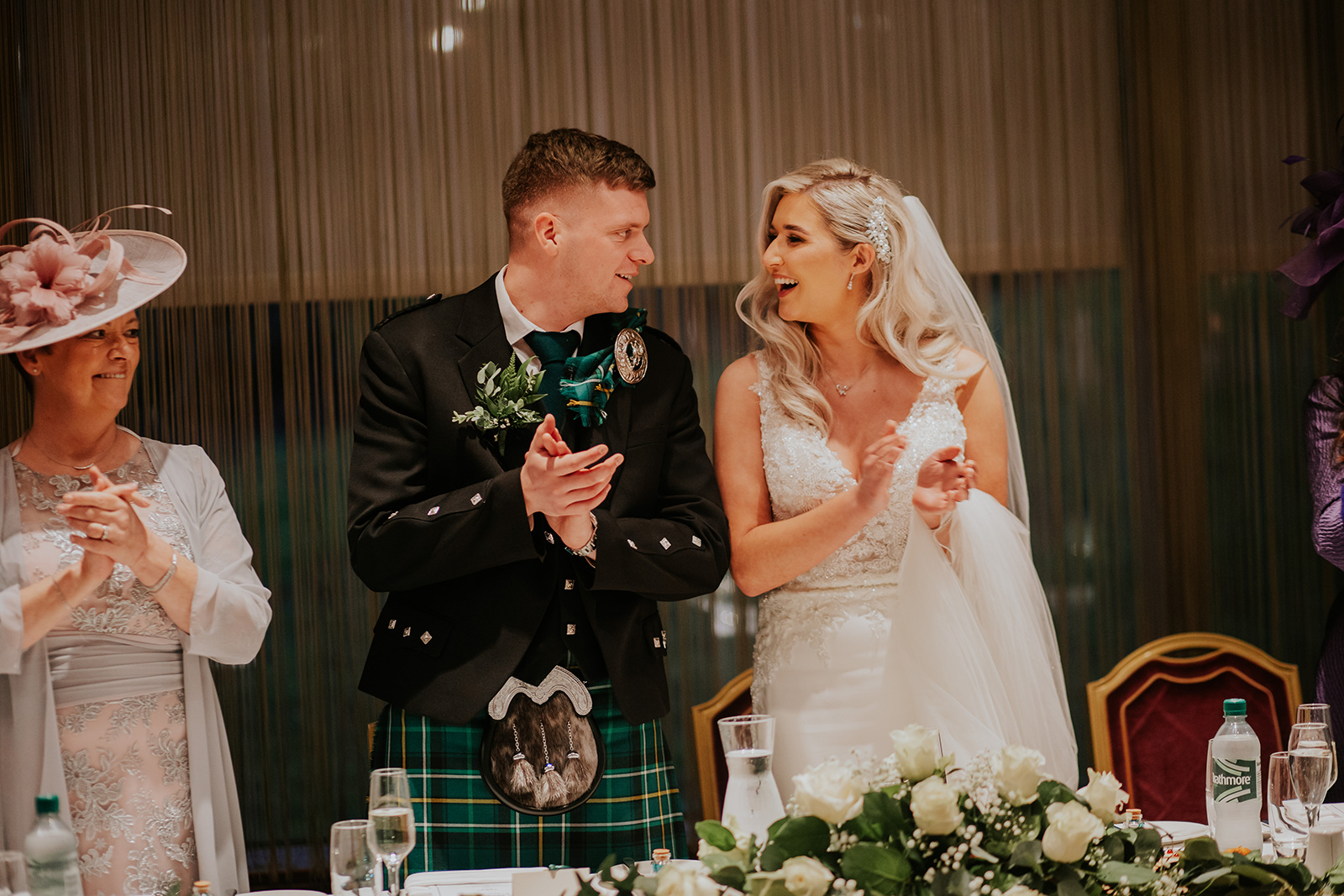 Maria and Martin Wedding Day Boclair House Hotel Glasgow 5th of February 2023 -00101