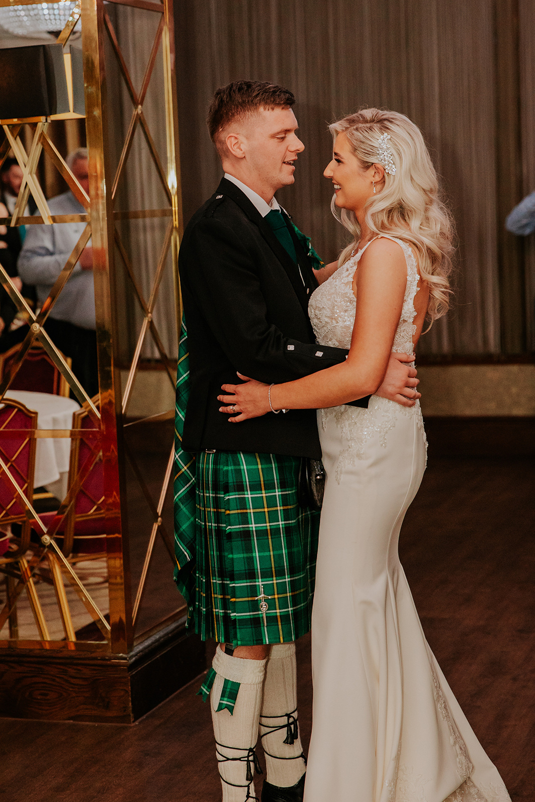Maria and Martin Wedding Day Boclair House Hotel Glasgow 5th of February 2023 -00113