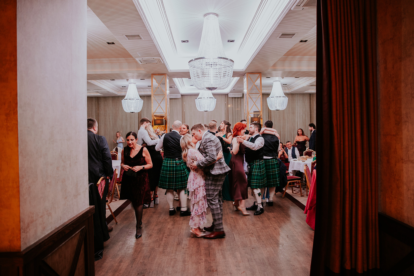 Maria and Martin Wedding Day Boclair House Hotel Glasgow 5th of February 2023 -00115