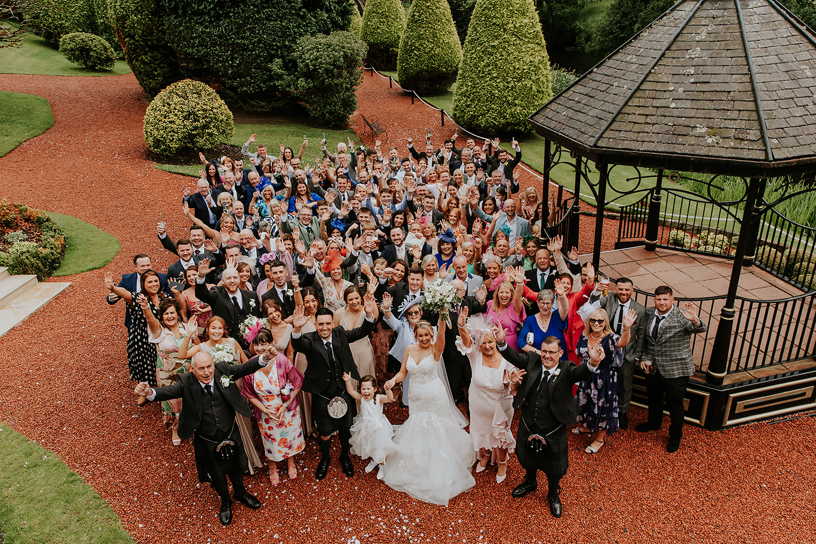 Stephanie and Christopher Brig O Doon Wedding00038