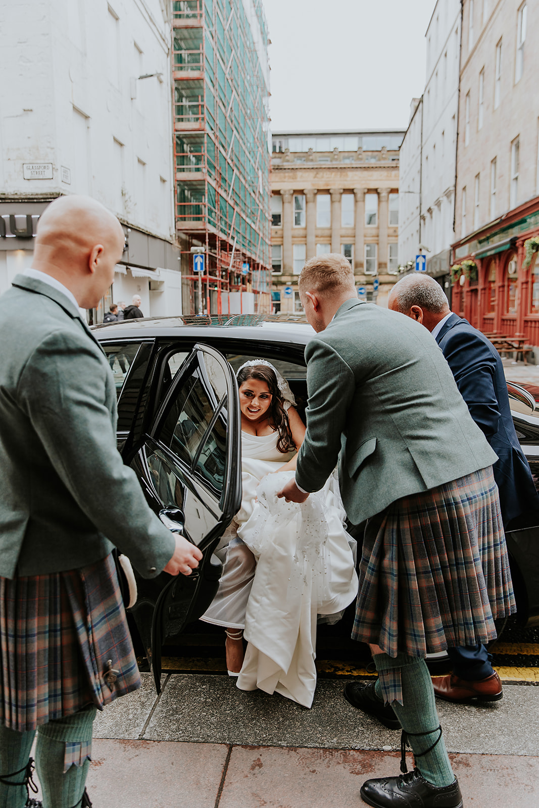 Zheni and Daniel Scottish Wedding Photographer Glasgow Trades Hall00026