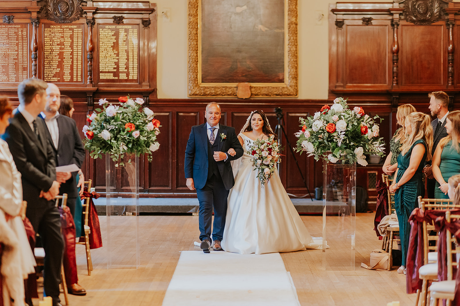 Zheni and Daniel Scottish Wedding Photographer Glasgow Trades Hall00032