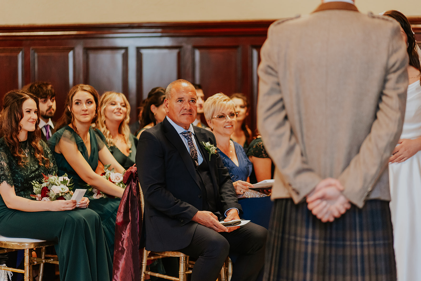 Zheni and Daniel Scottish Wedding Photographer Glasgow Trades Hall00035