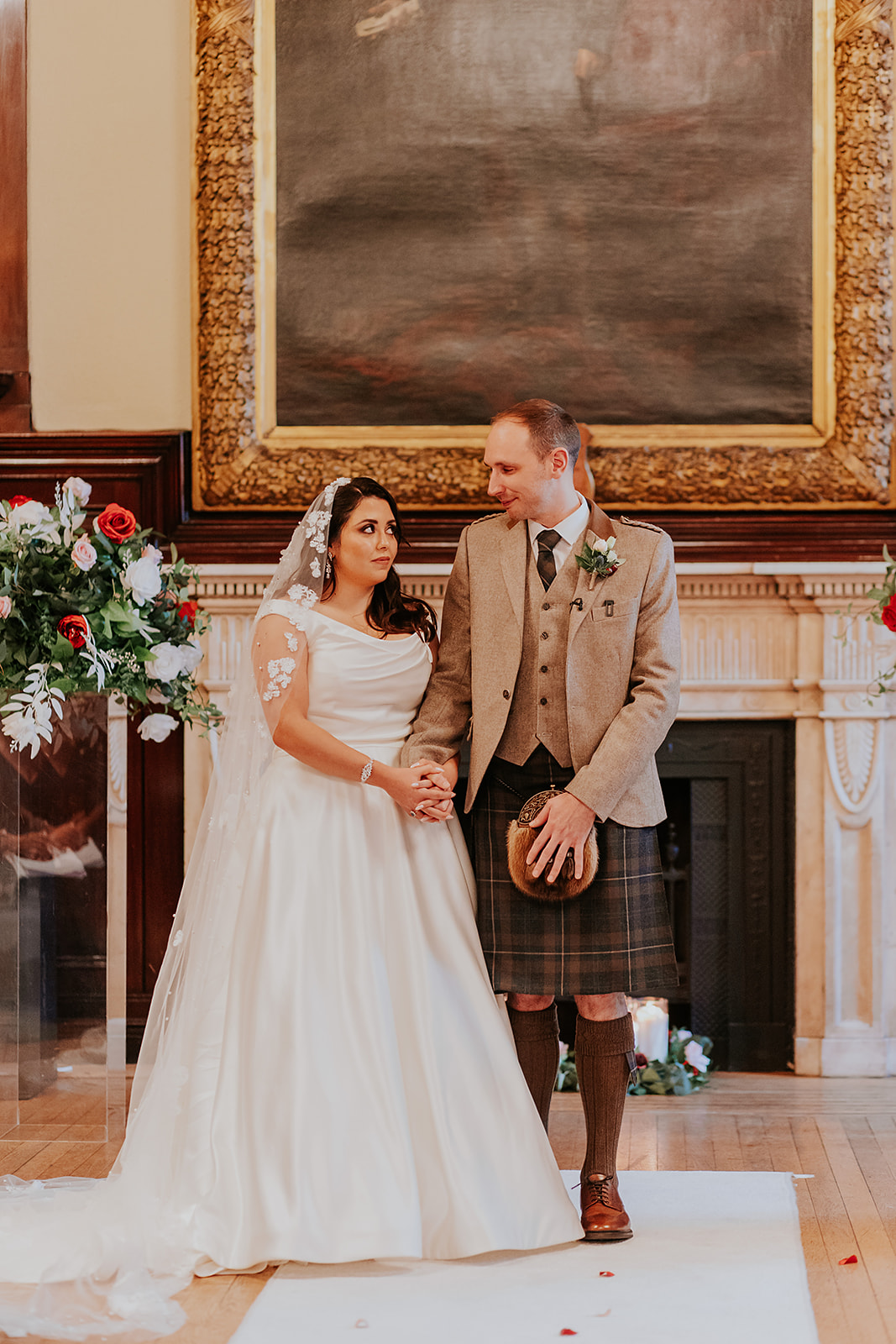 Zheni and Daniel Scottish Wedding Photographer Glasgow Trades Hall00040