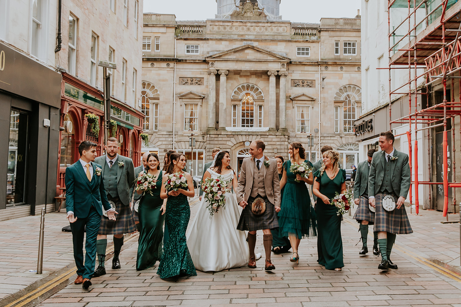 Zheni and Daniel Scottish Wedding Photographer Glasgow Trades Hall00052