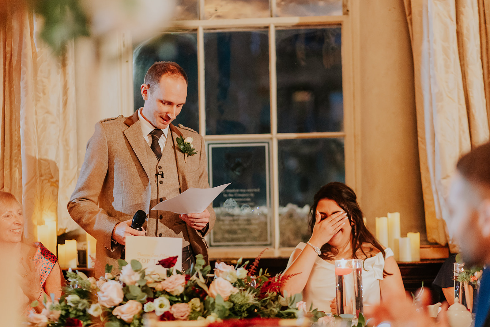 Zheni and Daniel Scottish Wedding Photographer Glasgow Trades Hall00071